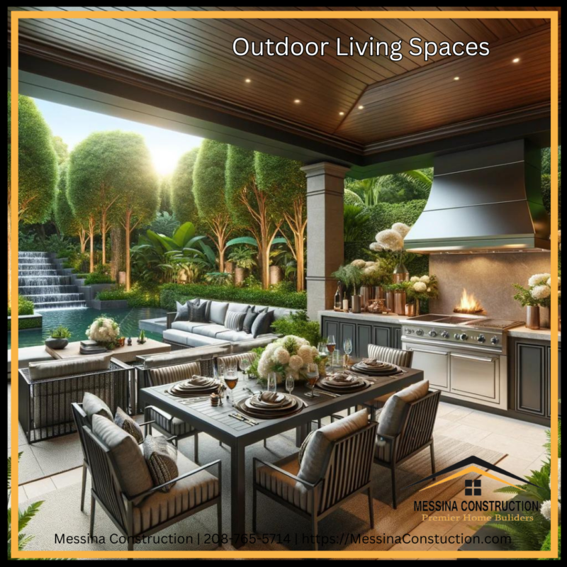 Outdoor Living Spaces - High-End Home Design Trends